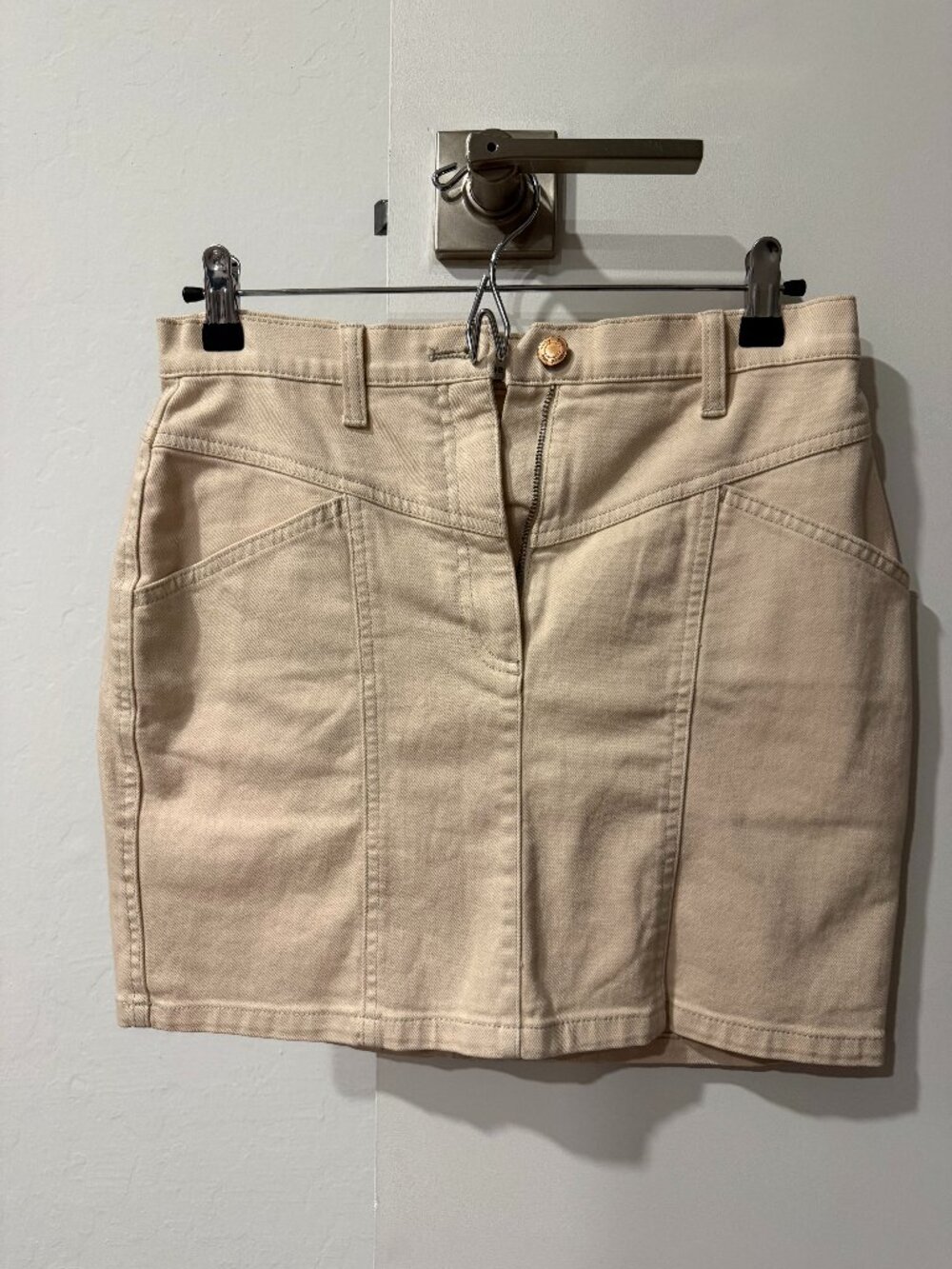 Wifred Free Jean Mini Skirt Size S